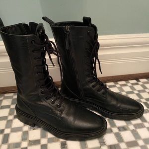 Zara Black Boots Size 39